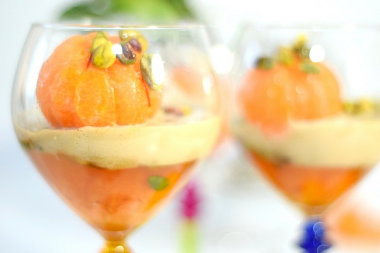 Fresh Mandarin Dessert